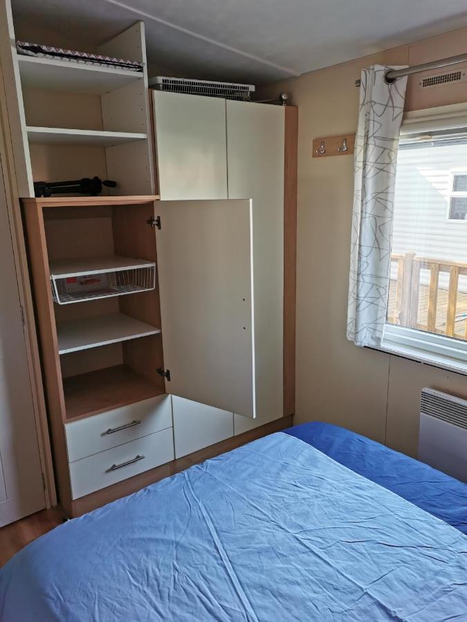 Camping Les Bois Mobil Home Grand Luxe 3Ch 2Sdb 생장드몽 외부 사진